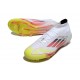 Zapatilla adidas F50 Elite Mid FG Ftwr Blanco Rojo Amarillo