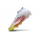 Zapatilla adidas F50 Elite Mid FG Ftwr Blanco Rojo Amarillo
