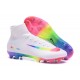 Nuevo Botas de fútbol Nike Mercurial Superfly 5 FG Blanco Rosa Volt Verde Azul Voltio