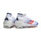Zapatilla adidas F50 Elite Mid FG Ftwr Blanco Rojo Azul Lúcido
