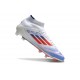 Zapatilla adidas F50 Elite Mid FG Ftwr Blanco Rojo Azul Lúcido