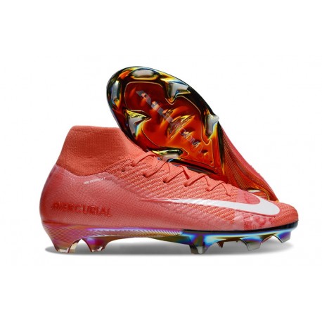 Nike Zoom Mercurial Superfly X Elite FG Rojo Blanco