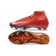 Nike Zoom Mercurial Superfly X Elite FG Rojo Blanco