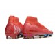 Nike Zoom Mercurial Superfly X Elite FG Rojo Blanco