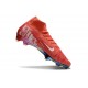 Nike Zoom Mercurial Superfly X Elite FG Rojo Blanco