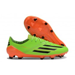 adidas F50 Elite FG Bota Verde Naranja Negro