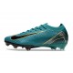 Bota de Futbol Nike Mercurial Vapor 16 Elite FG Cian Negro