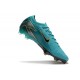 Bota de Futbol Nike Mercurial Vapor 16 Elite FG Cian Negro