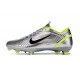 Bota de Futbol Nike Mercurial Vapor 16 Elite FG Plata Negro