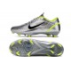 Bota de Futbol Nike Mercurial Vapor 16 Elite FG Plata Negro