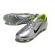 Bota de Futbol Nike Mercurial Vapor 16 Elite FG Plata Negro