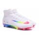 Nuevo Botas de fútbol Nike Mercurial Superfly 5 FG Blanco Rosa Volt Verde Azul Voltio