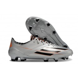 adidas F50 Elite FG Bota Plata Negro