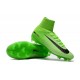 Baratas Botas de fútbol Nike Mercurial Superfly V FG Verde Negro