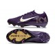 Bota de Futbol Nike Mercurial Vapor 16 Elite FG X MBAPPE Grand Morado Marfil claro