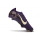 Bota de Futbol Nike Mercurial Vapor 16 Elite FG X MBAPPE Grand Morado Marfil claro