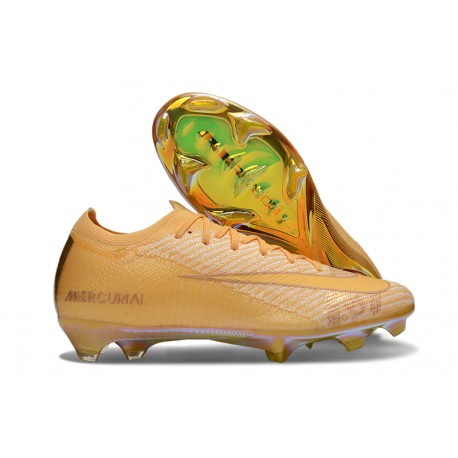 Bota de Futbol Nike Mercurial Vapor 16 Elite FG Amarillo Dorado