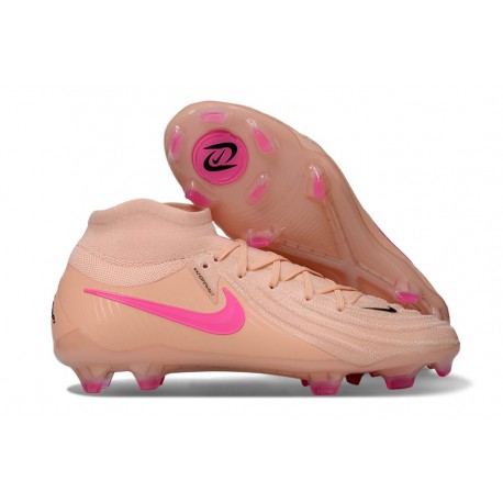 Botas Nike Phantom Luna II Elite FG Carmesí Tinte Rosa Blast