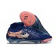 Botas Nike Phantom Luna II Elite FG Erling Haaland Azul Plateado Naranja