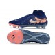 Botas Nike Phantom Luna II Elite FG Erling Haaland Azul Plateado Naranja