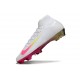 Nike Zoom Mercurial Superfly X Elite FG Blanco Rosa
