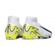 Nike Zoom Mercurial Superfly X Elite FG Blanco Negro Amarillo