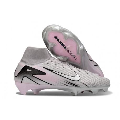 Nike Zoom Mercurial Superfly X Elite FG Gris Blanco