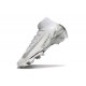 Nike Zoom Mercurial Superfly X Elite FG Blanco Plateado