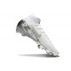 Nike Zoom Mercurial Superfly X Elite FG Blanco Plateado