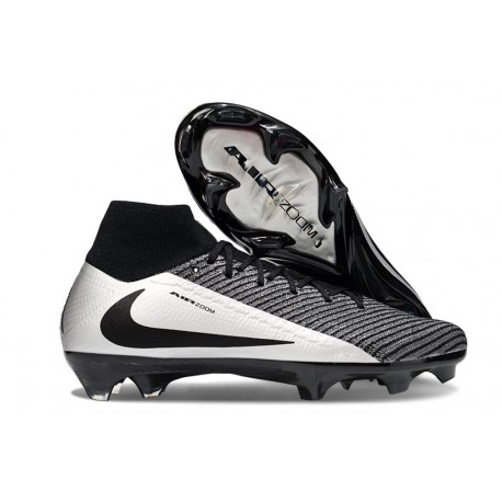 Nike Zoom Mercurial Superfly X Elite FG Negro Plateada
