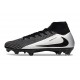 Nike Zoom Mercurial Superfly X Elite FG Negro Plateada