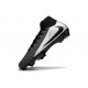 Nike Zoom Mercurial Superfly X Elite FG Negro Plateada