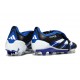 Adidas Predator 25 Elite Tongue FG Negro Azul Lúcido Blanco