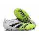 Adidas Predator 25 Elite Tongue FG Blanco Negro Limón Lúcido