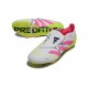 Adidas Predator 25 Elite Tongue FG Blanco Rosa Lúcido Limón Lúcido
