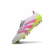 Adidas Predator 25 Elite Tongue FG Blanco Rosa Lúcido Limón Lúcido