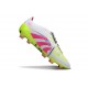 Adidas Predator 25 Elite Tongue FG Blanco Rosa Lúcido Limón Lúcido