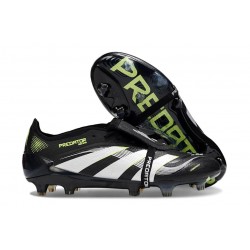 Adidas Predator 25 Elite Tongue FG Negro Blanco