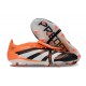 Adidas Predator 25 Elite Tongue FG Negro Blanco Naranja