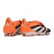 Adidas Predator 25 Elite Tongue FG Negro Blanco Naranja