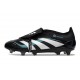 Adidas Predator 25 Elite Tongue FG Negro Blanco Azul