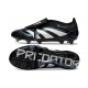 Adidas Predator 25 Elite Tongue FG Negro Blanco Azul