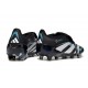 Adidas Predator 25 Elite Tongue FG Negro Blanco Azul