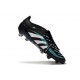 Adidas Predator 25 Elite Tongue FG Negro Blanco Azul
