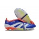 Adidas Predator 25 Elite Tongue FG Azul Blanco Rojo