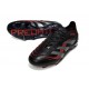 Botas de Fútbol Adidas Predator Elite FG Negro Gris Four Rojo Lúcido