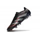 Botas de Fútbol Adidas Predator Elite FG Negro Gris Four Rojo Lúcido