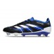 Botas de Fútbol Adidas Predator Elite FG Negro Azul Lúcido Blanco