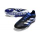 Botas de Fútbol Adidas Predator Elite FG Negro Azul Lúcido Blanco