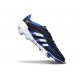 Botas de Fútbol Adidas Predator Elite FG Negro Azul Lúcido Blanco